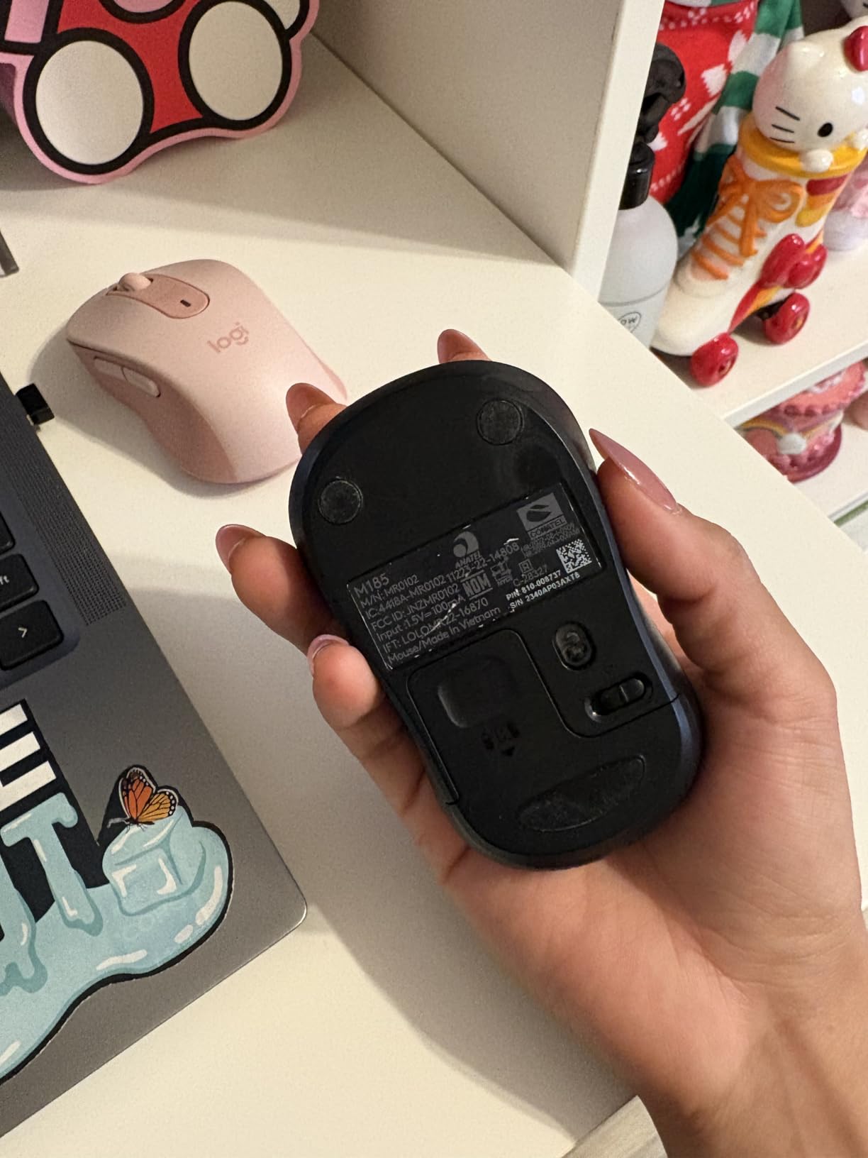 Logitech Signature M650 L Full Size Wireless Mouse Large Sized - Black customer photo 1