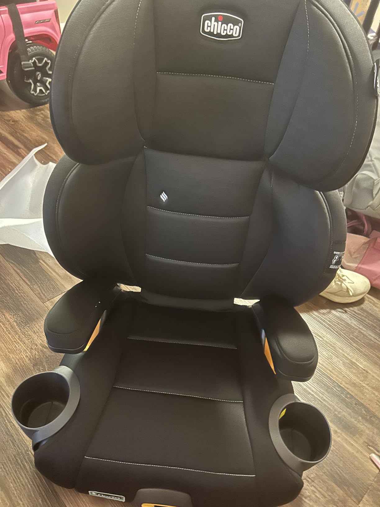 Chicco KidFit ClearTex Plus 2-in-1 Belt-Positioning Booster Car Seat customer photo 1