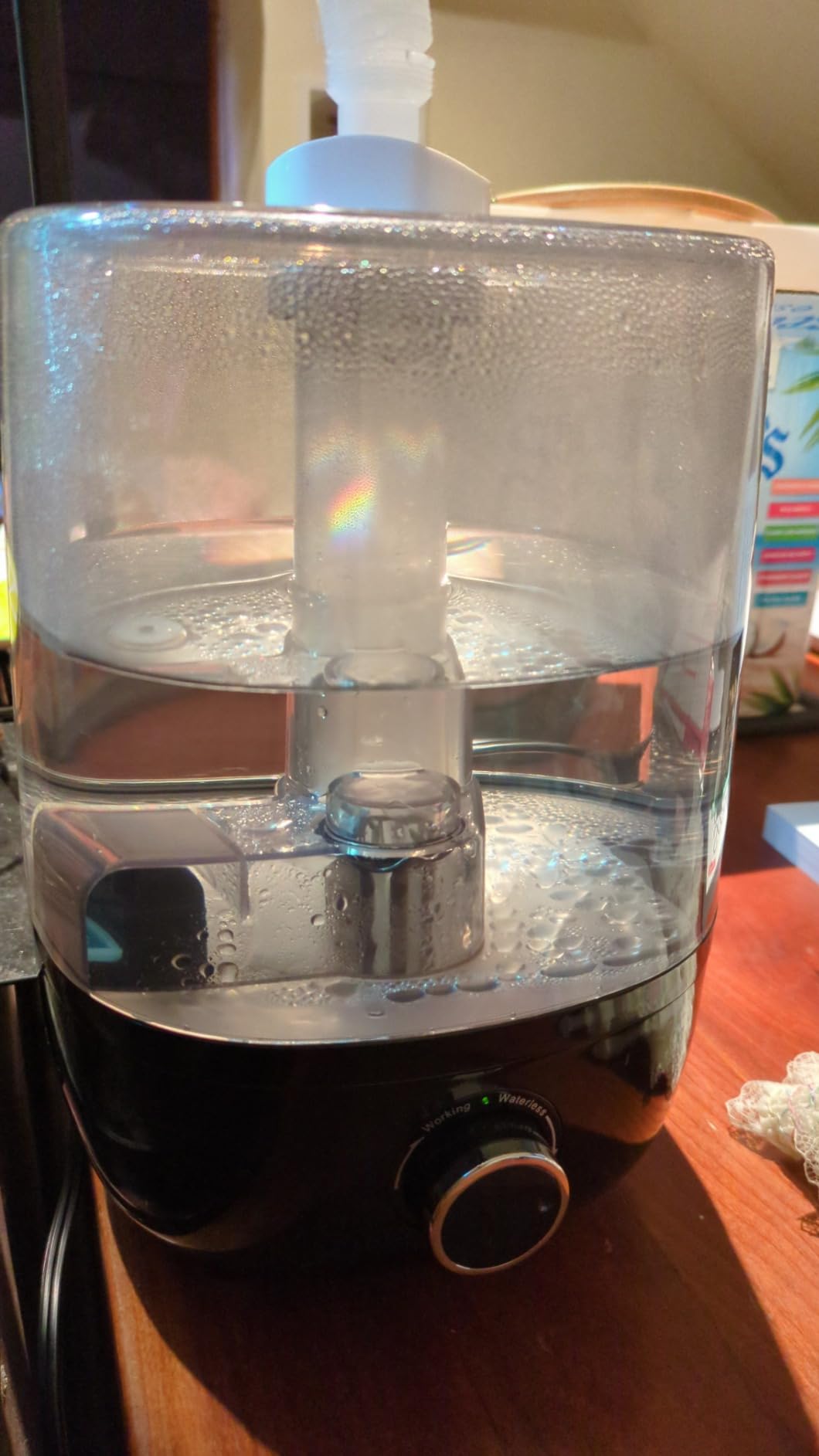 Top fill Reptile Fogger Terrariums Humidifier Fog Machine Mister with 4L Visible Large Tank & Extension Hoses, Suitable for Terrariums & Enclosures, Ideal for Reptiles/Amphibians/Herps/Vivarium/Moss customer photo 2