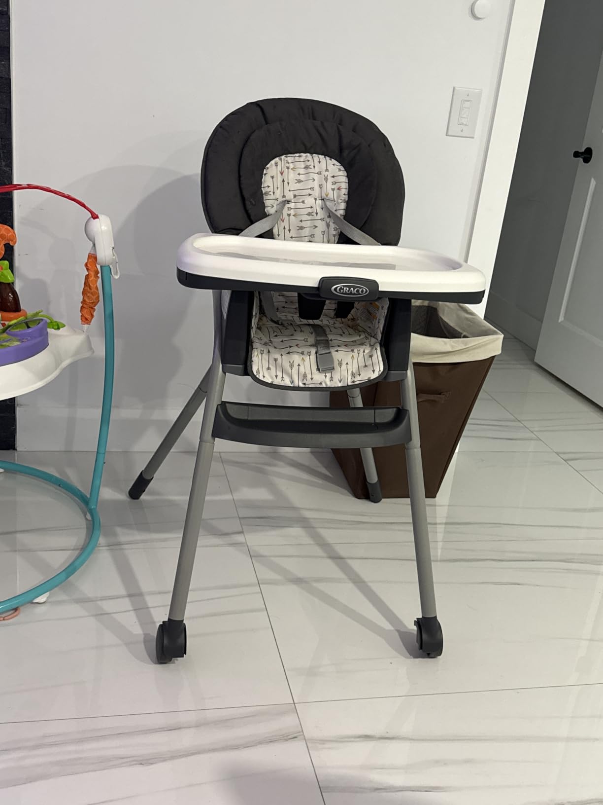 Graco Table2Table Premier Fold 7 in 1 Convertible High Chair | Converts to Dining Booster Seat Kids Table and More Maison customer photo 1
