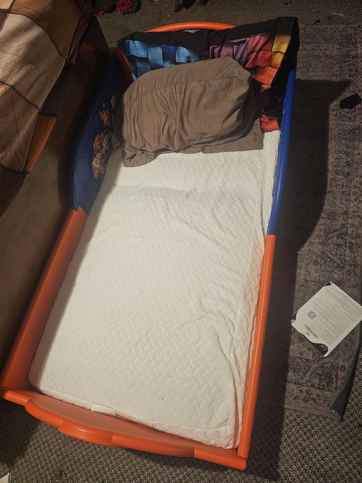 Dream On Me 2-in-1 Baby Zzz Crib & Toddler Mattress, GREENGUARD Gold customer photo 2