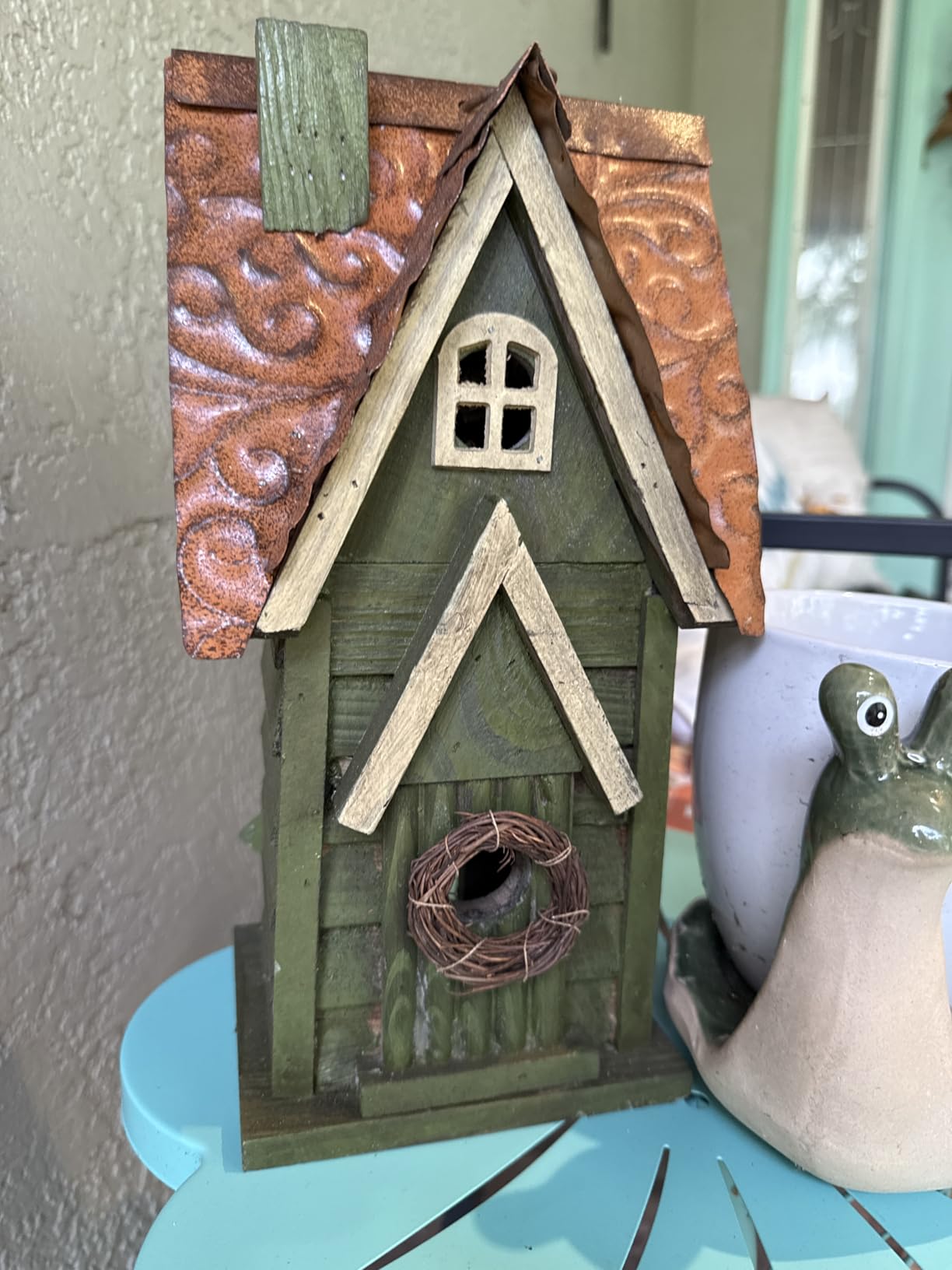 Glitzhome Bird Houses for Outside, 12