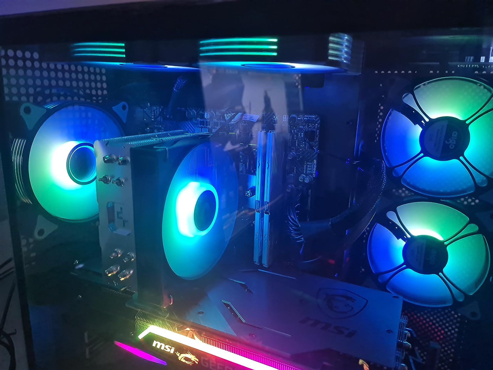 MSI PRO H610M-G DDR4 Motherboard (12th/13th/14th Gen Intel Core, LGA 1700 Socket, DDR4, PCIe 4, SATA 6Gb/s, 1Gbps LAN, M.2 Slots, USB 3.2, mATX) customer photo 1