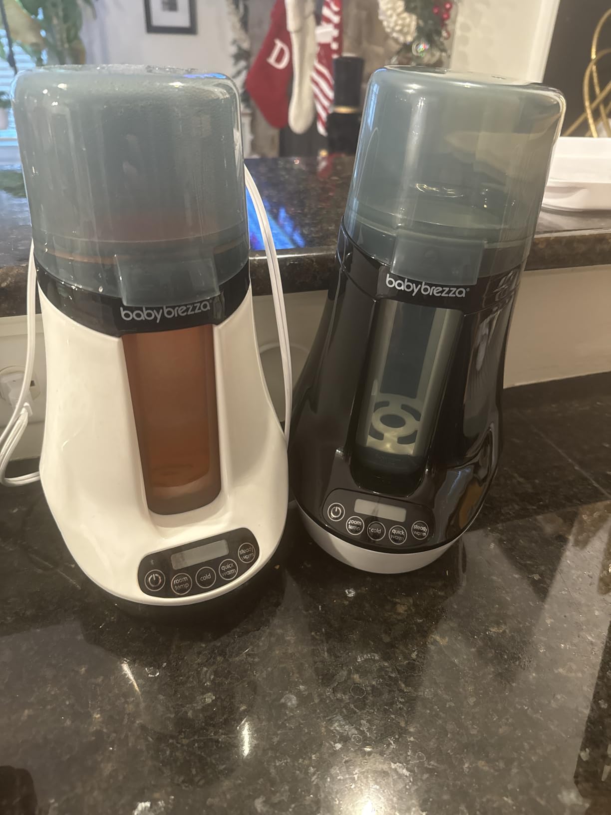 Baby Brezza Fast Baby Milk Warmer for All Bottles of Formula + Breastmilk | Distinct Temperatures for Safe Warming of Breastmilk or Formula - Universal Fit for All Bottles - Also Defrost Bags + Jars customer photo 1