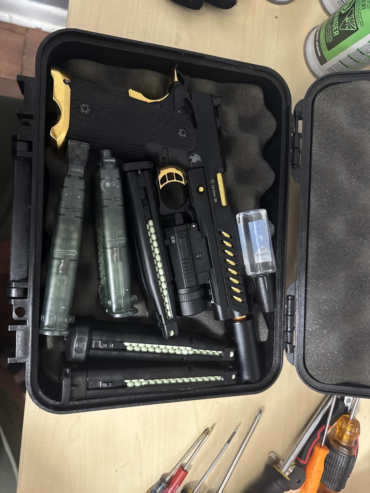 Lancer Tactical Knightshade Hi-Capa Gas Blowback Full Steel Airsoft Pistol customer photo 2