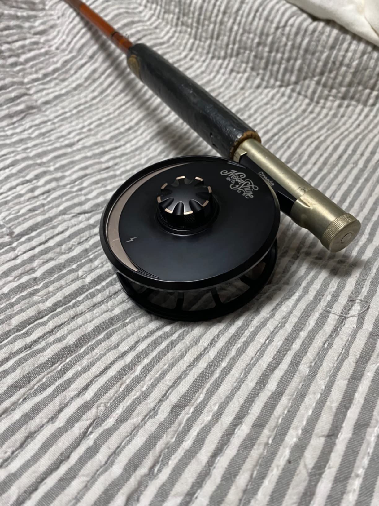 Moonshine Rod Company Fly Fishing Reel The Creede Copper | Fully Machined Large Arbor with Sealed Carbon Disk Drag customer photo 1