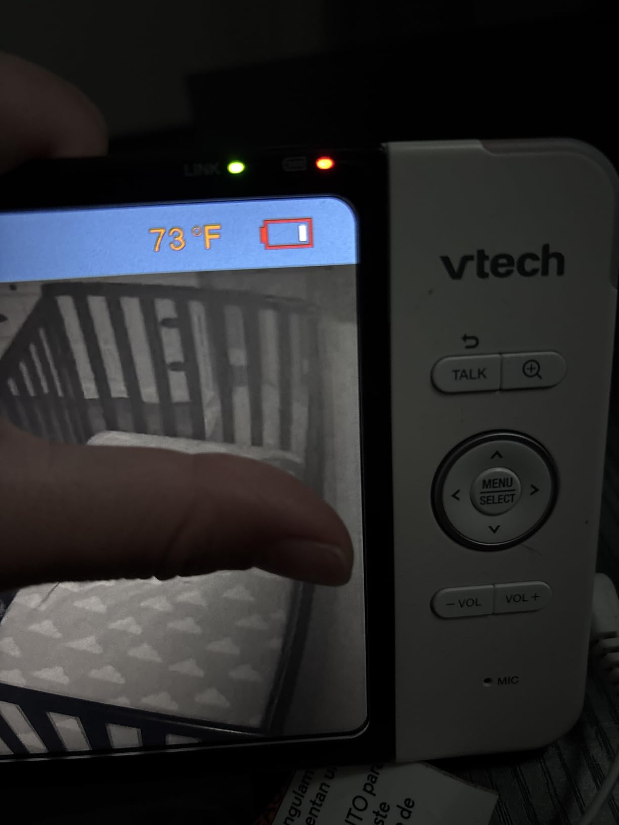 VTech RM7764-2HD Smart WiFi Baby Monitor with 2 Cameras, 1080p HD Video, 360° Pan & Tilt, 10x Zoom, 7