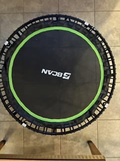 BCAN BT2 Mini Rebounder Trampoline for Adults|Bungee|No Handle|FED Fitness customer photo 2