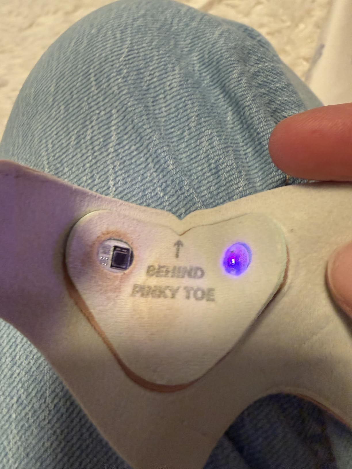 Owlet Dream Sock Smart Baby Monitor, Better Sleep for Baby & You customer photo 2