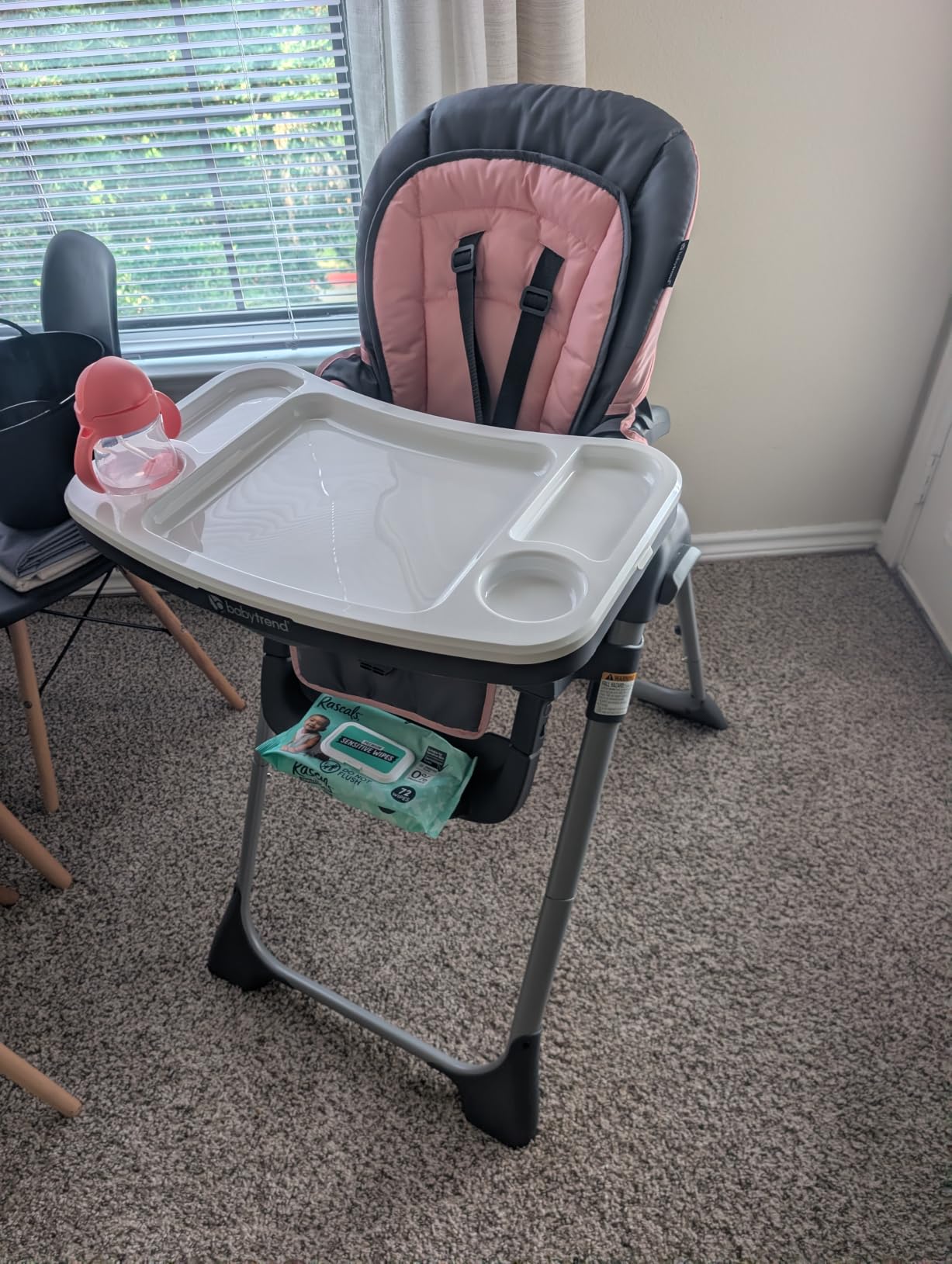 Baby Trend Sit Right 2.0 3-in-1 High Chair - Cozy Grey customer photo 2