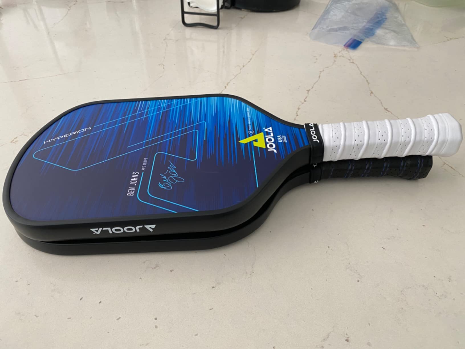 JOOLA Ben Johns CAS 16mm Carbon Fiber Pickleball Paddle - CAS Surface Tech - Control & Power Paddle - USAP Approved - Aero Curve - Feel-Tec Pure Grip - NFC Chip customer photo 1