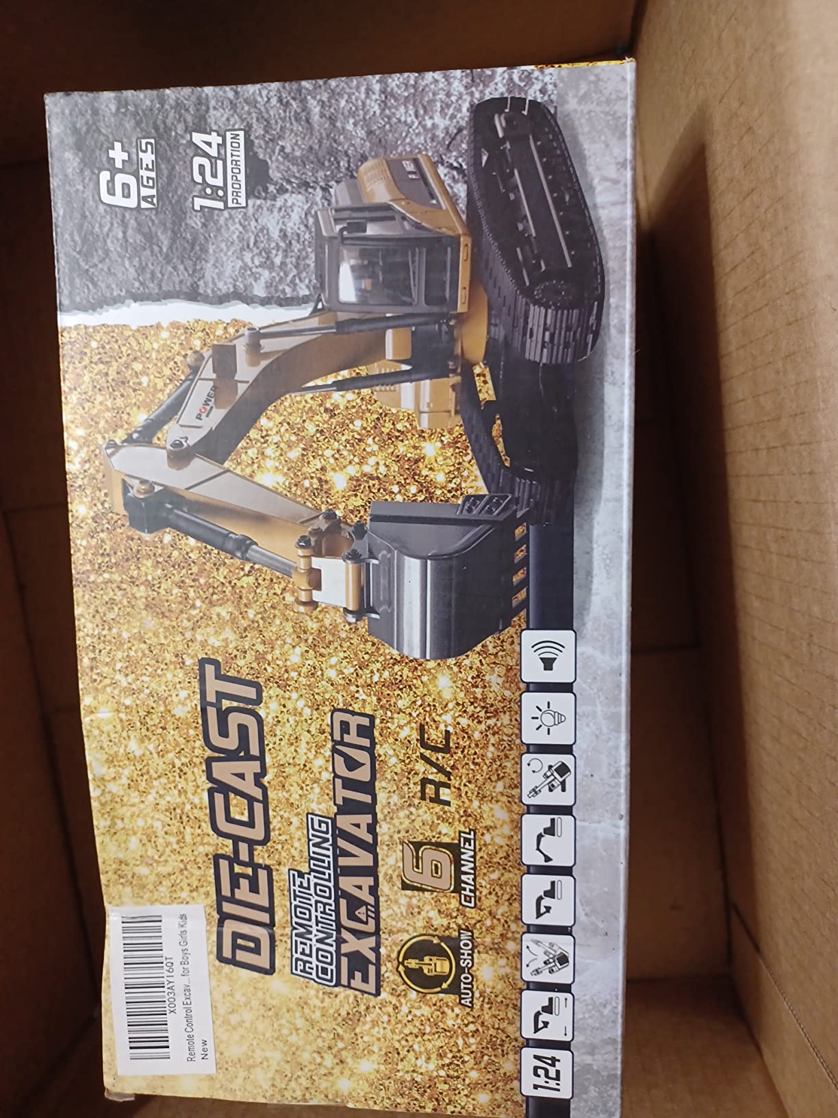 ID Gerilla Remote Control Excavator, RC Construction Toy customer photo 1