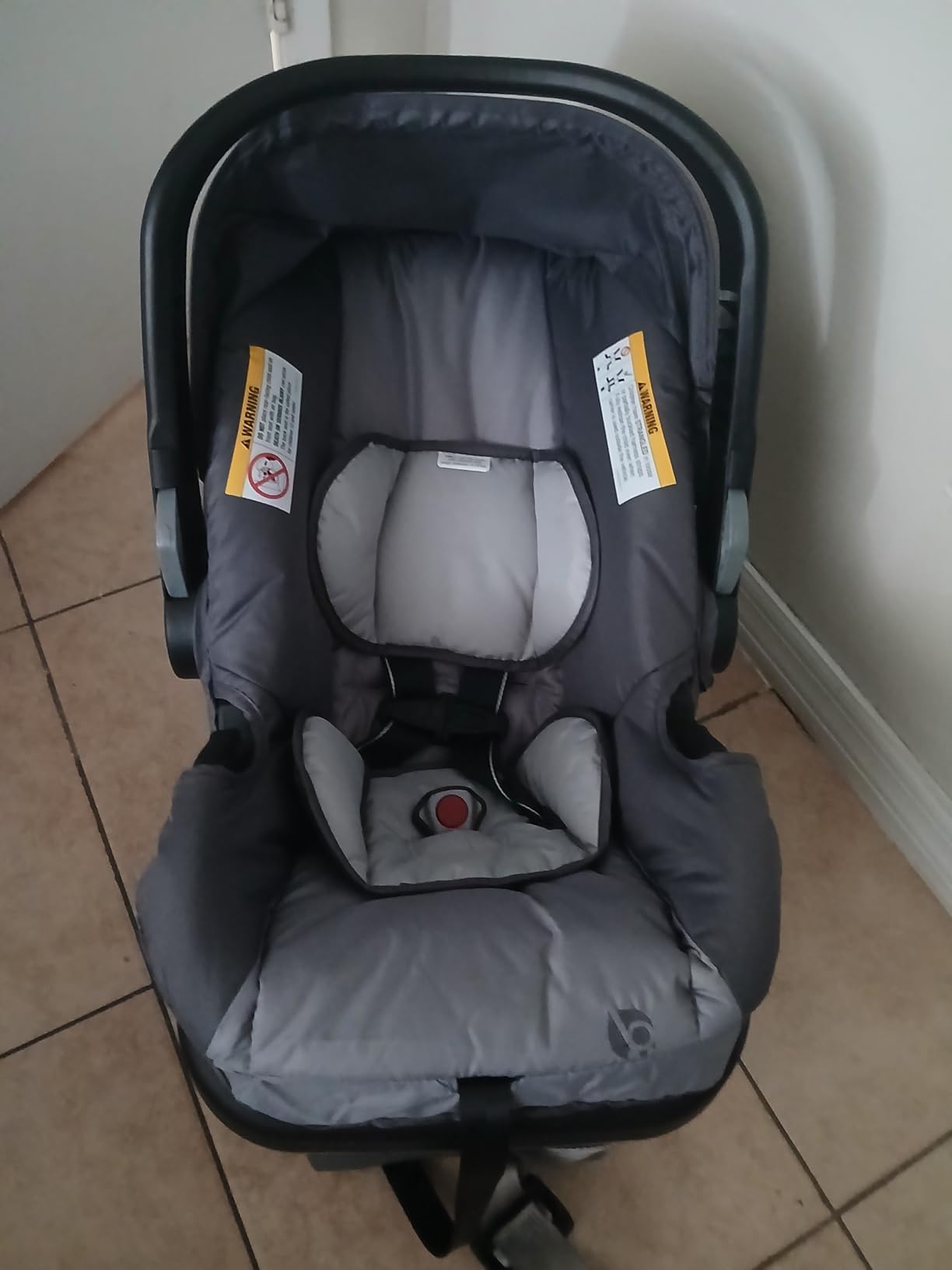 Baby Trend EZ-Lift Plus Infant Car Seat, Ultra Grey - Newborn Comfort Padding, Lightweight Carry Build, Adjustable Harness System customer photo 2