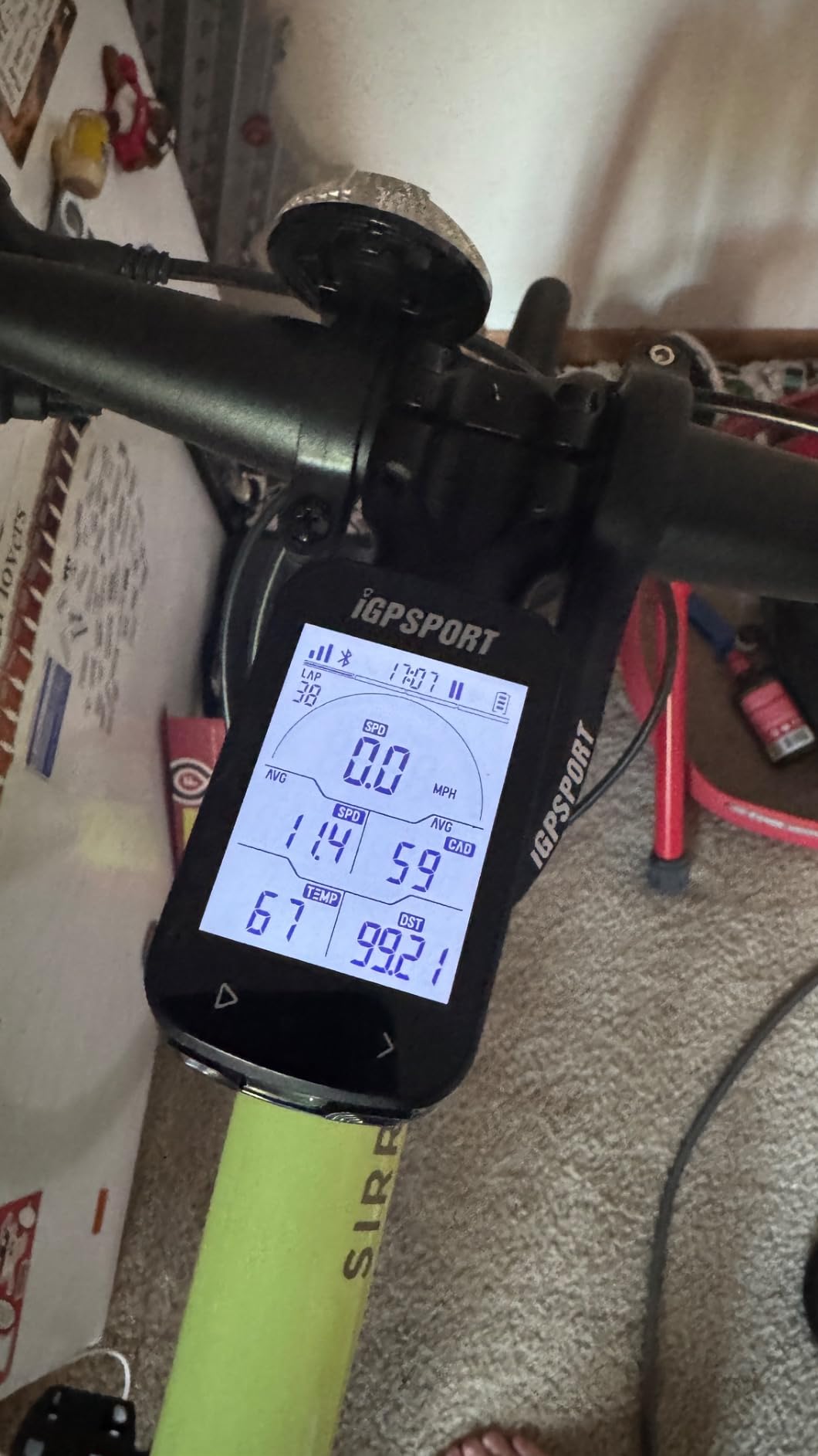 iGPSPORT BSC100S GPS Bike Computer Wireless, 2.6'' LCD Display 40H Rechargeable Waterproof Cycling Computer Bluetooth ANT+ customer photo 1