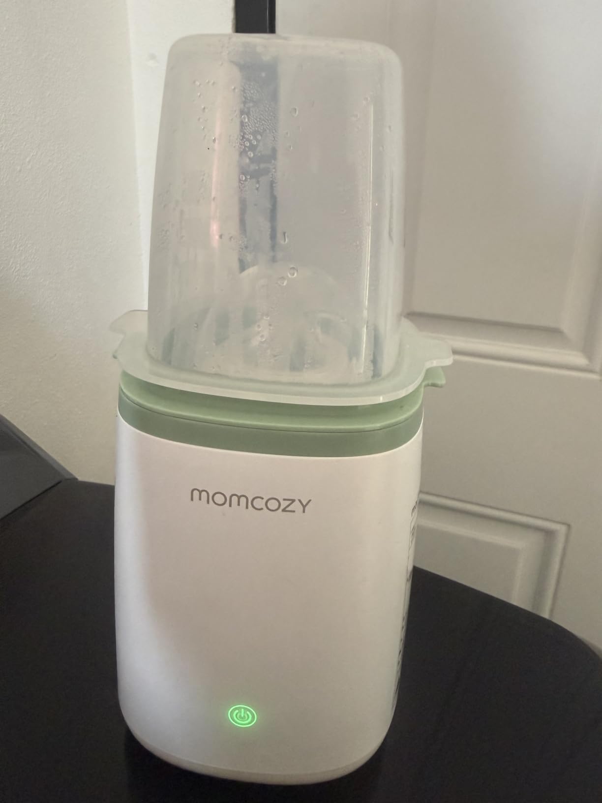 Momcozy Bottle Warmer for Baby, Fast Heating Breastmilk for All Bottles | Newborn Essentials for Mom, Accurate Temperature Control, 10-in-1 Multifunction with Timer, Automatic Shut-Off, One Touch Set customer photo 1