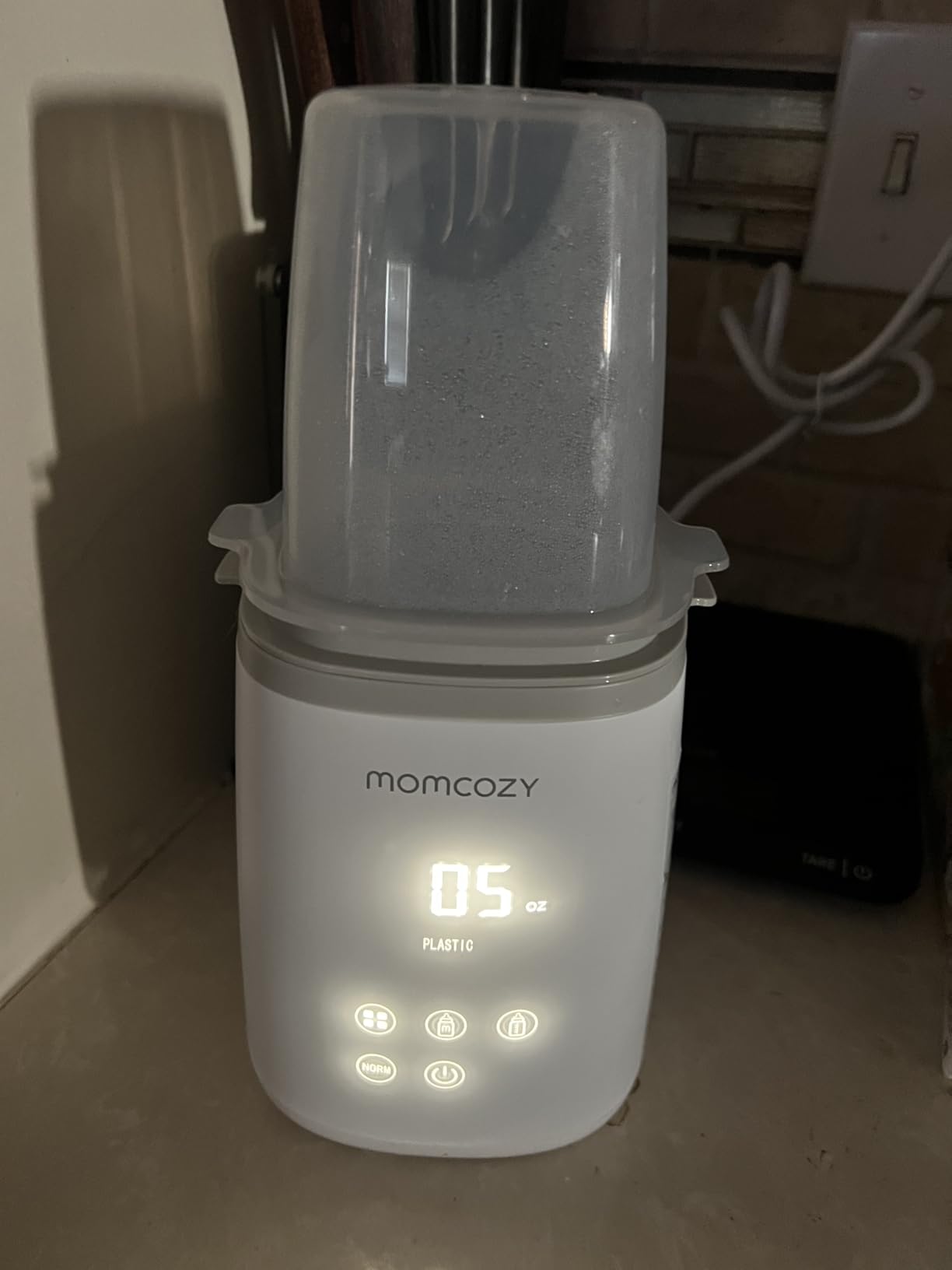 Momcozy Bottle Warmer for Baby, Fast Heating Breastmilk for All Bottles | Newborn Essentials for Mom, Accurate Temperature Control, 10-in-1 Multifunction with Timer, Automatic Shut-Off, One Touch Set customer photo 2