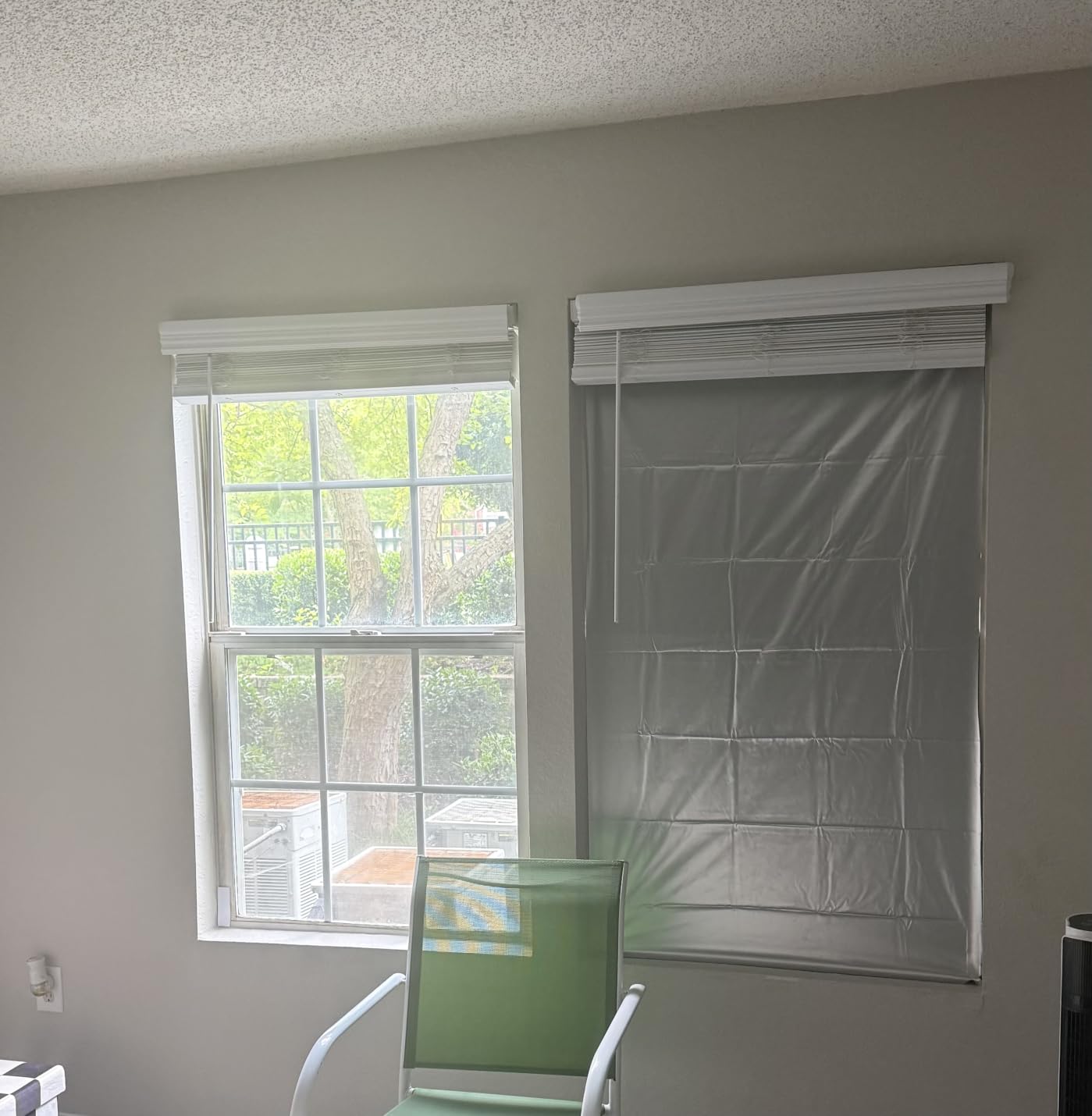 Petaholic 100% Blackout Curtains for Bedroom, Portable DIY Window Blinds, No Drill Window Shades & Blackout Blinds with Stickers & Tabs for Travel, Dorm Room, Media Room (118