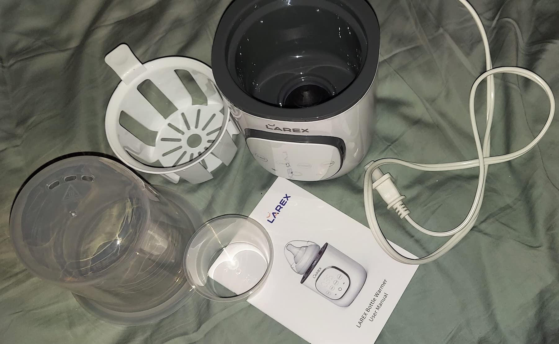 LAREX Bottle Warmer, Fast Baby Bottle Warmer for Breastmilk and Formula customer photo 1