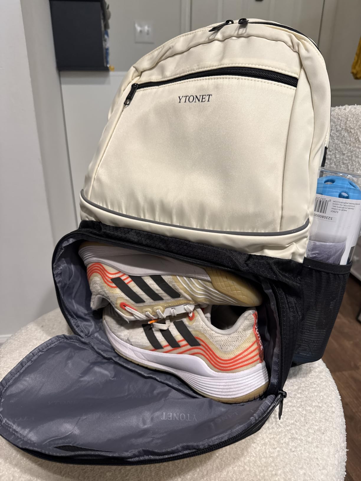 Ytonet Tennis Bag Tennis Backpack for Women Men 2 Rackets customer photo 2