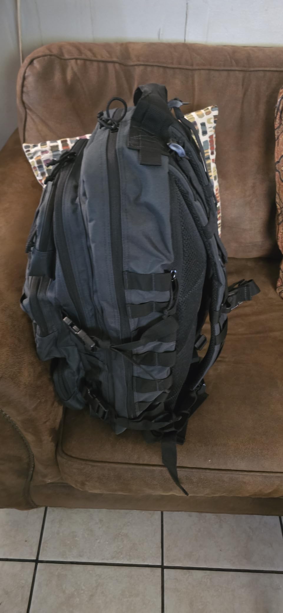 Falko Tactical Backpack for Men and Women 50L Backpack 2.4x Stronger Large Military Molle Rucksack, Bugout Backpack Outdoors customer photo 2