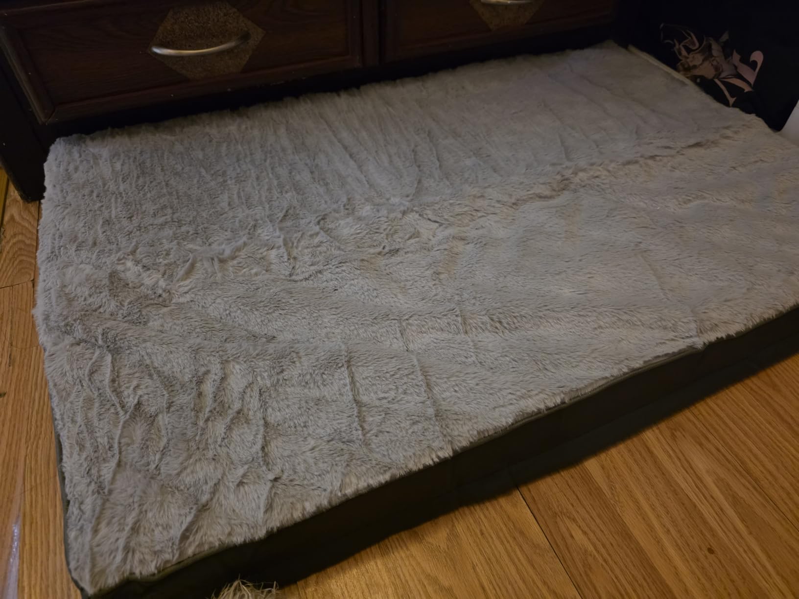 Sunheir Washable Orthopedic Large Dog Bed with Removable Cover, Pet Bed Mat customer photo 2