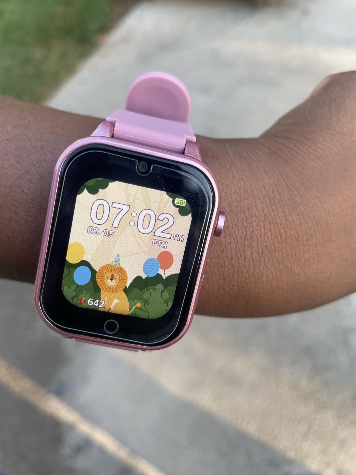 Kids Smart Watch Gift for Girls Age 5-12, 39 Games HD Touch Screen Watches with Video Camera Music Player Pedometer Flashlight 12/24 hr Educational Toys Birthday Gifts customer photo 2