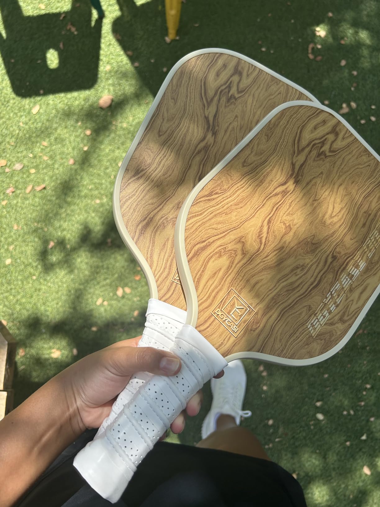 YC DGYCASI Pickleball Paddles Set of 2 USAPA Approved Pickleball Set 2026 customer photo 2