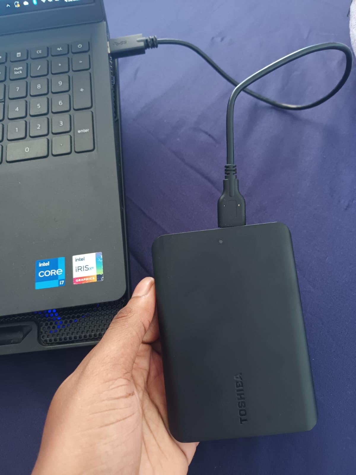 Toshiba Canvio Basics 2TB Portable External Hard Drive USB 3.0, Black - HDTB520XK3AA customer photo 2