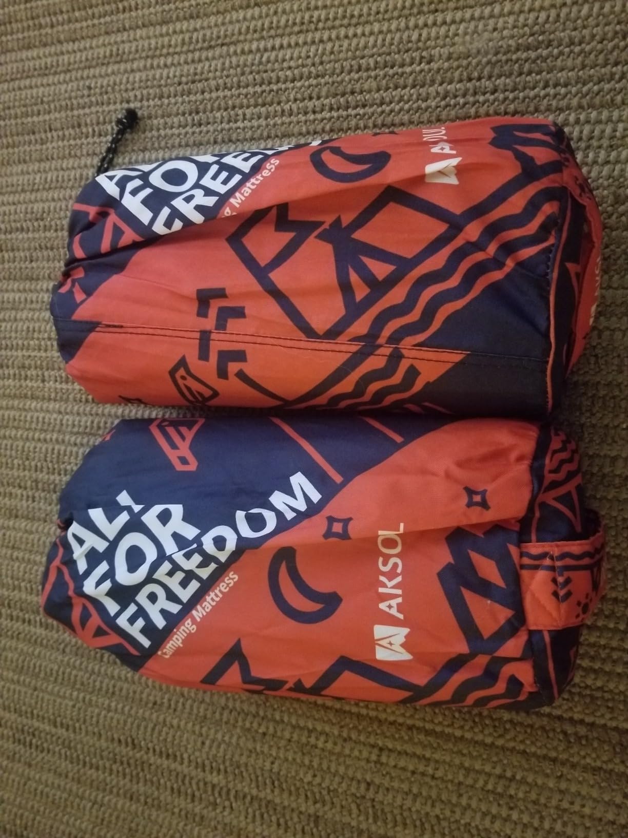 AKSOUL Camping Sleeping Pad with Pillow customer photo 1