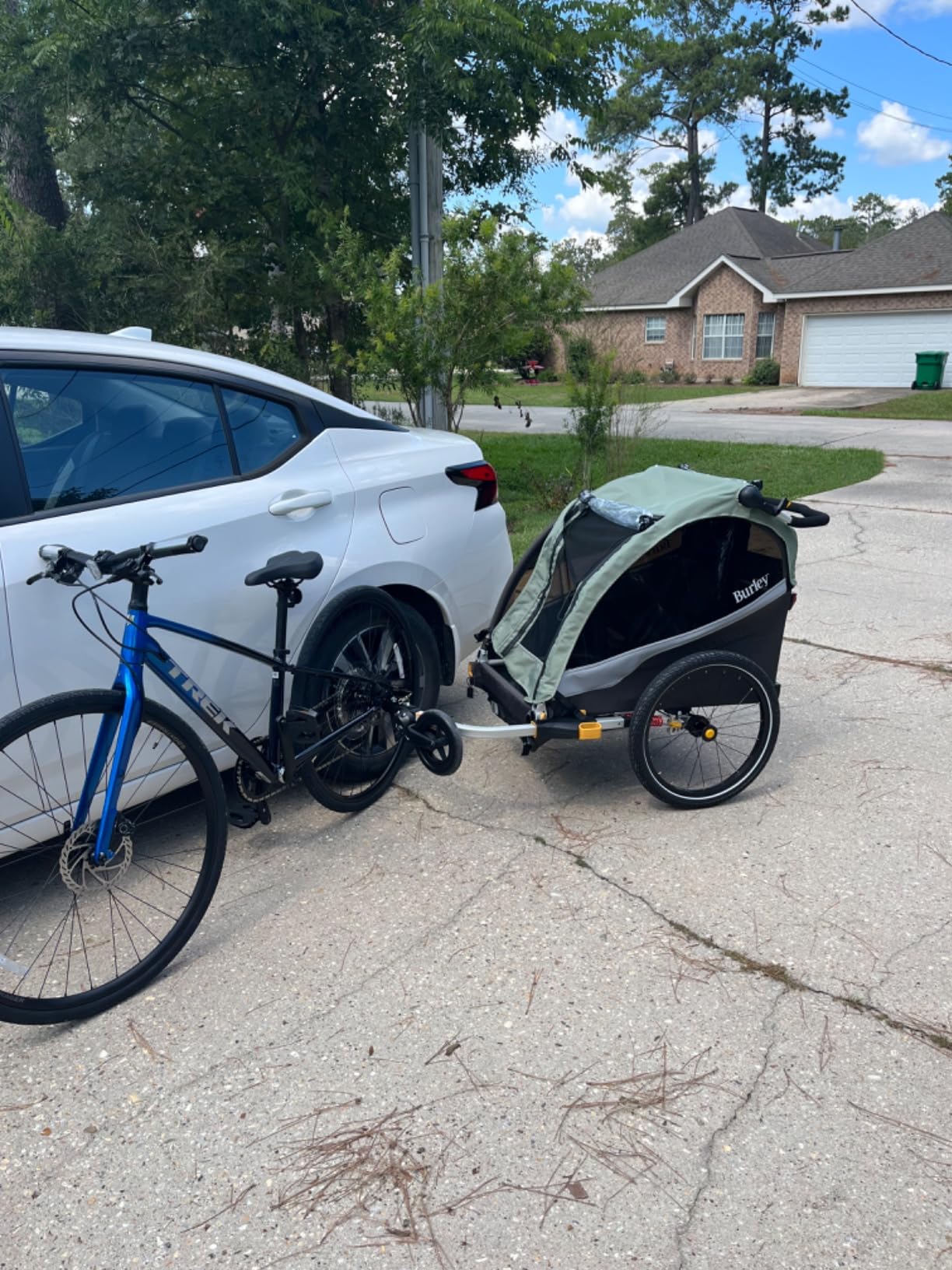 Burley D'Lite X, 1 and 2 Seat Kid Bike Trailer & Stroller customer photo 1