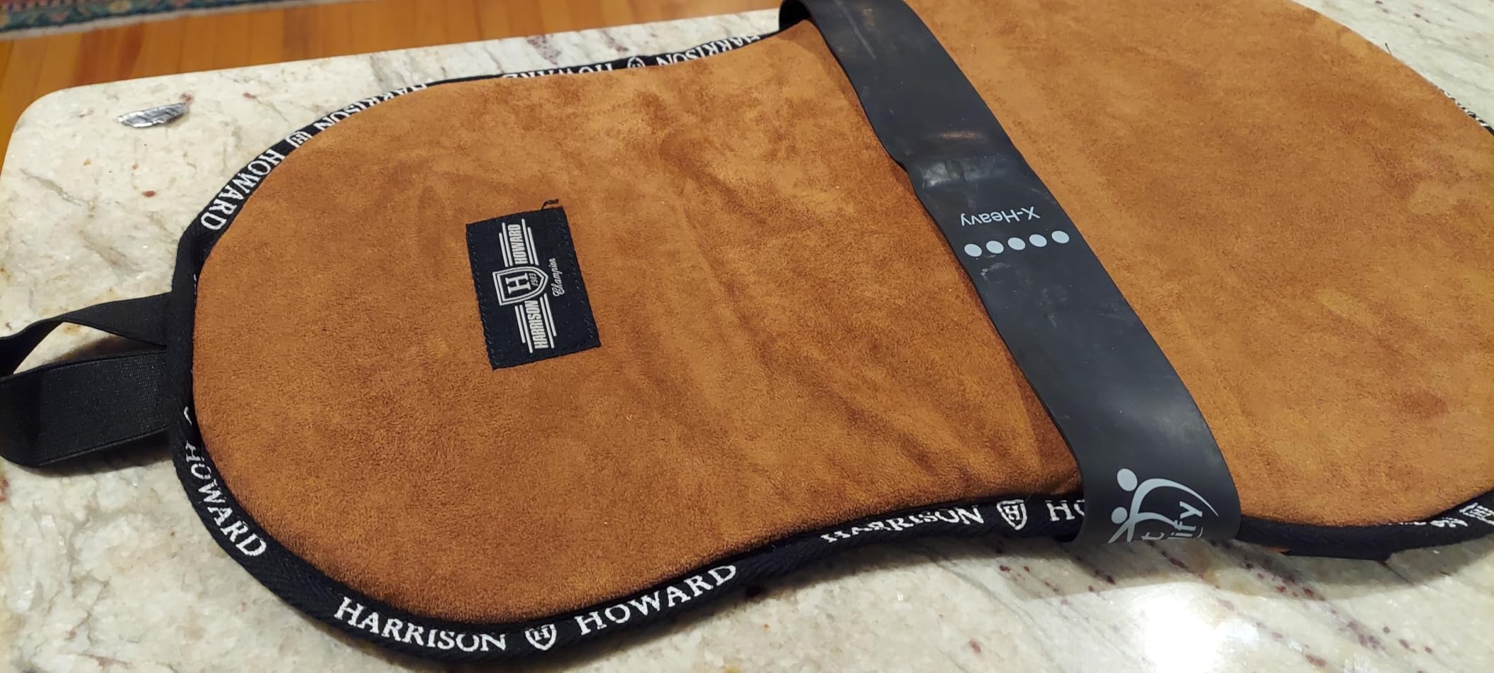 Harrison Howard Trail Seat Saver, Ride-on Western Saddle Pad customer photo 2