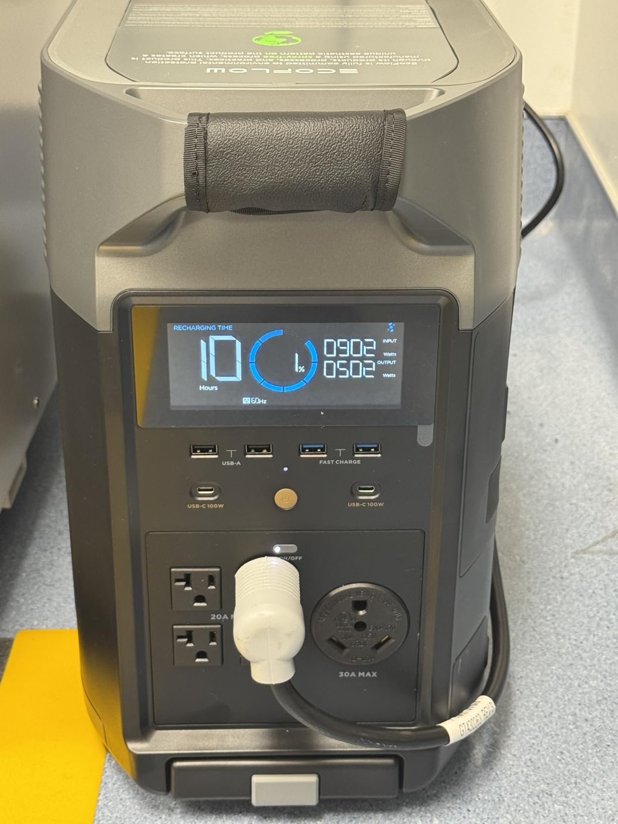 EF ECOFLOW Portable Power Station 3600Wh DELTA Pro, 120V 3600W AC Output customer photo 1
