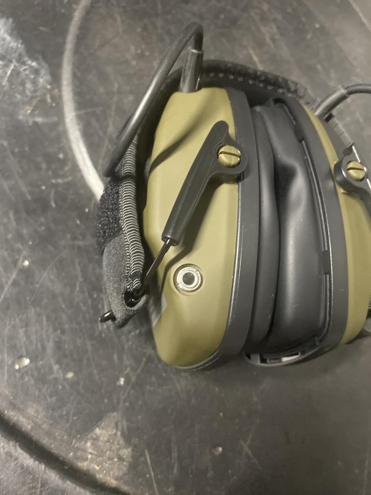 PROHEAR Electronic Ear Protection for Shooting with 4X Sound Amplification, Gun Range Hearing Protection Muffs, NRR 23dB Noise Reduction Headphones for Hunting, Green customer photo 1
