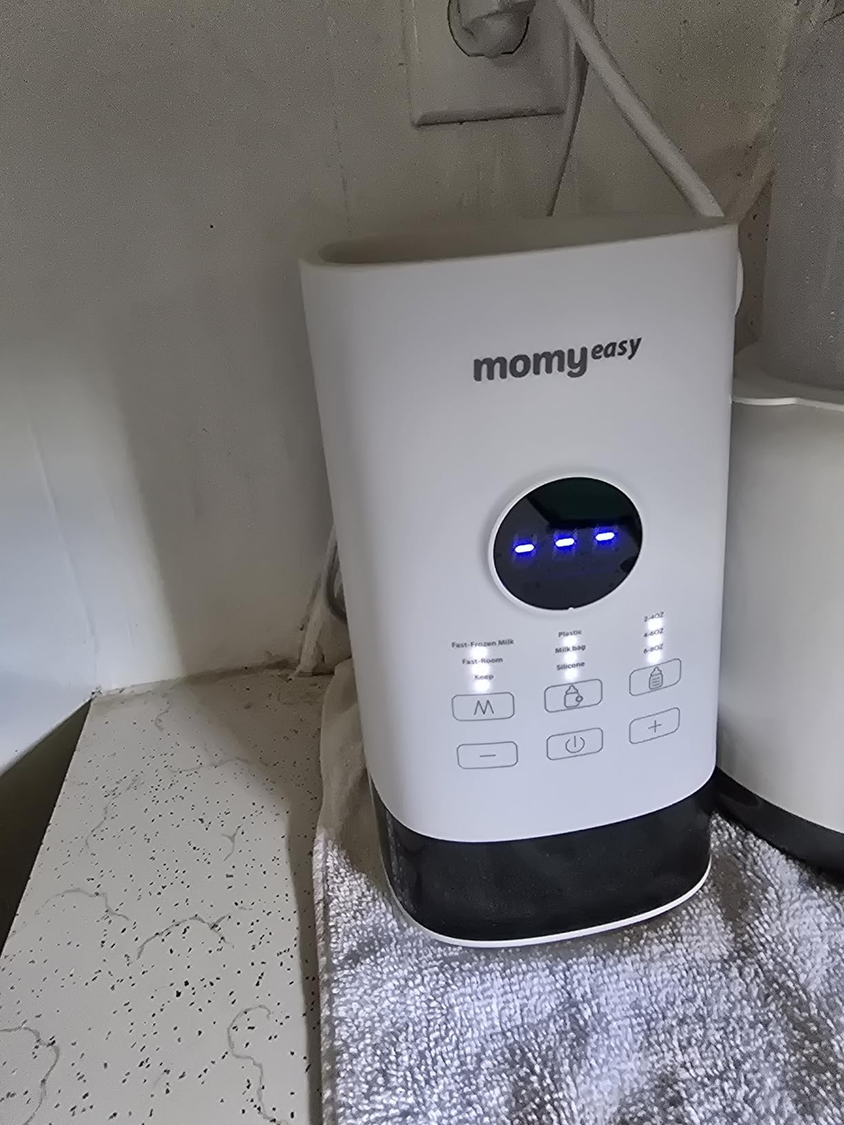 MOMYEASY Fast 2-Minute Baby Bottle Warmer for Breastmilk & Formula customer photo 1