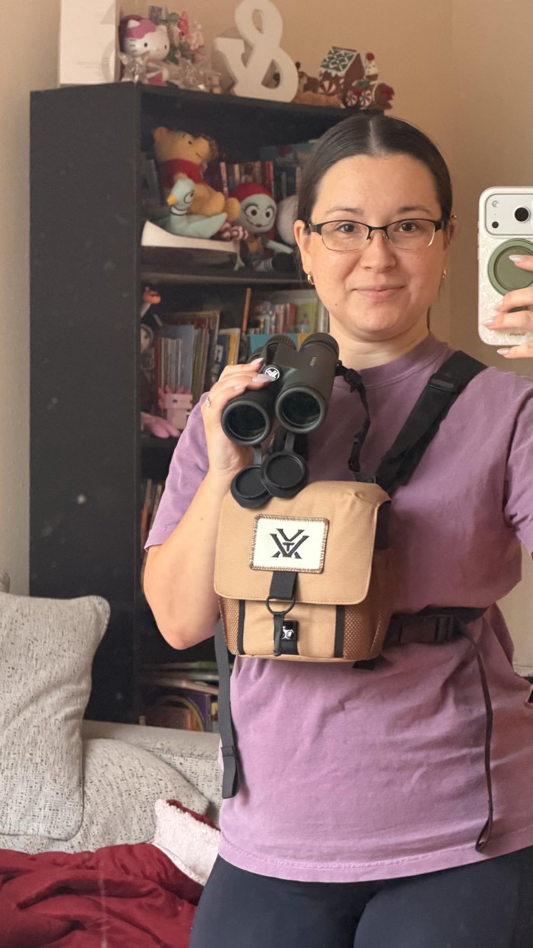 Vortex Triumph HD 10x42 Binoculars | HD Optics, Tripod Adaptable, Waterproof, Fogproof, Shockproof, Included Glasspak Harness - Unlimited, Unconditional Warranty customer photo 2