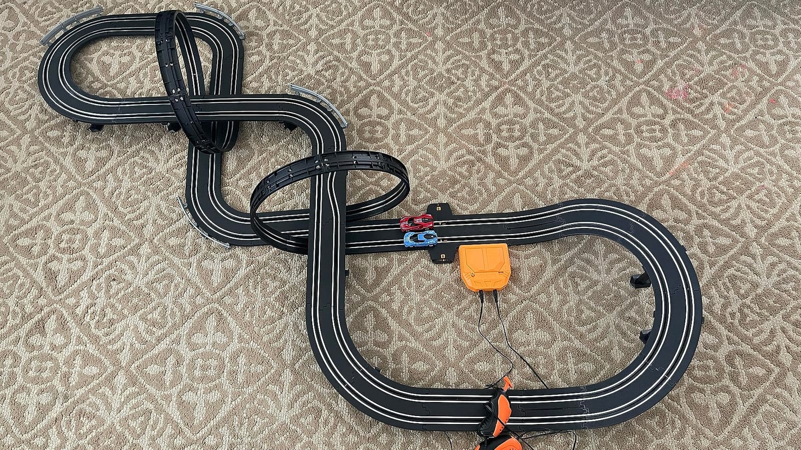 Slot Car Race Track Sets for Boys Age 6-12, Electric Track with 4 Slot Cars customer photo 2