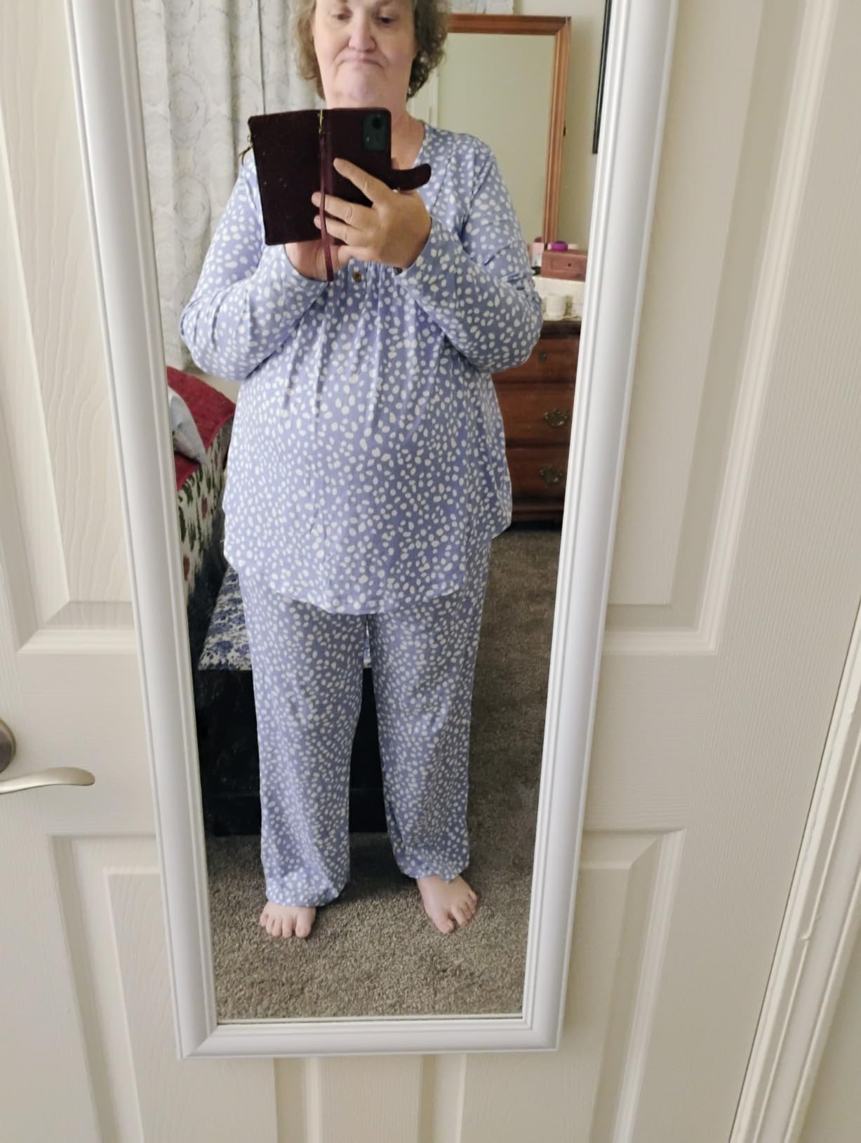 Bestbee Women's Pajama Sets 2 Piece Fall Lounge Outfits Ladies Pj Sets customer photo 2