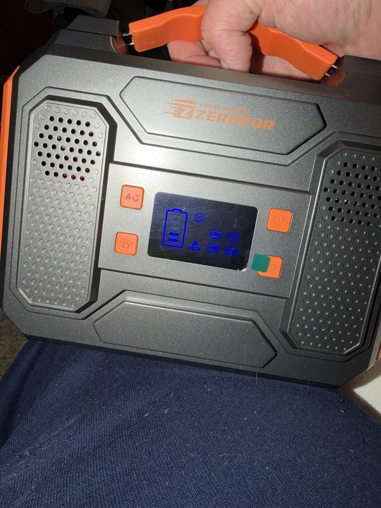 Portable Solar Generator 300W Portable Power Station with 60W Solar Panel customer photo 2