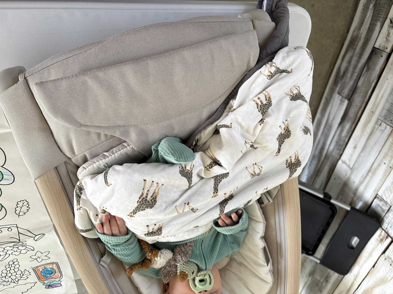 Maxi-Cosi Kori 2-in-1 Baby Bouncer Seat for Infants, Baby Rocker Chair, Portable Bouncer Chair, Classic Green customer photo 1