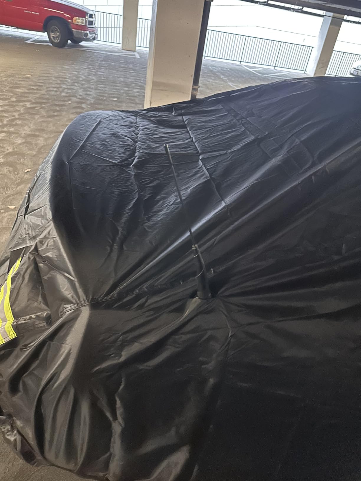 Waterproof Car Cover Fit for Ford Mustang 1994-2026, Chevy Camaro 2010-2026 | Waterproof All Weather Full Exterior Cover Rain Hail Sun Protector Car Cover with Door Zipper customer photo 1