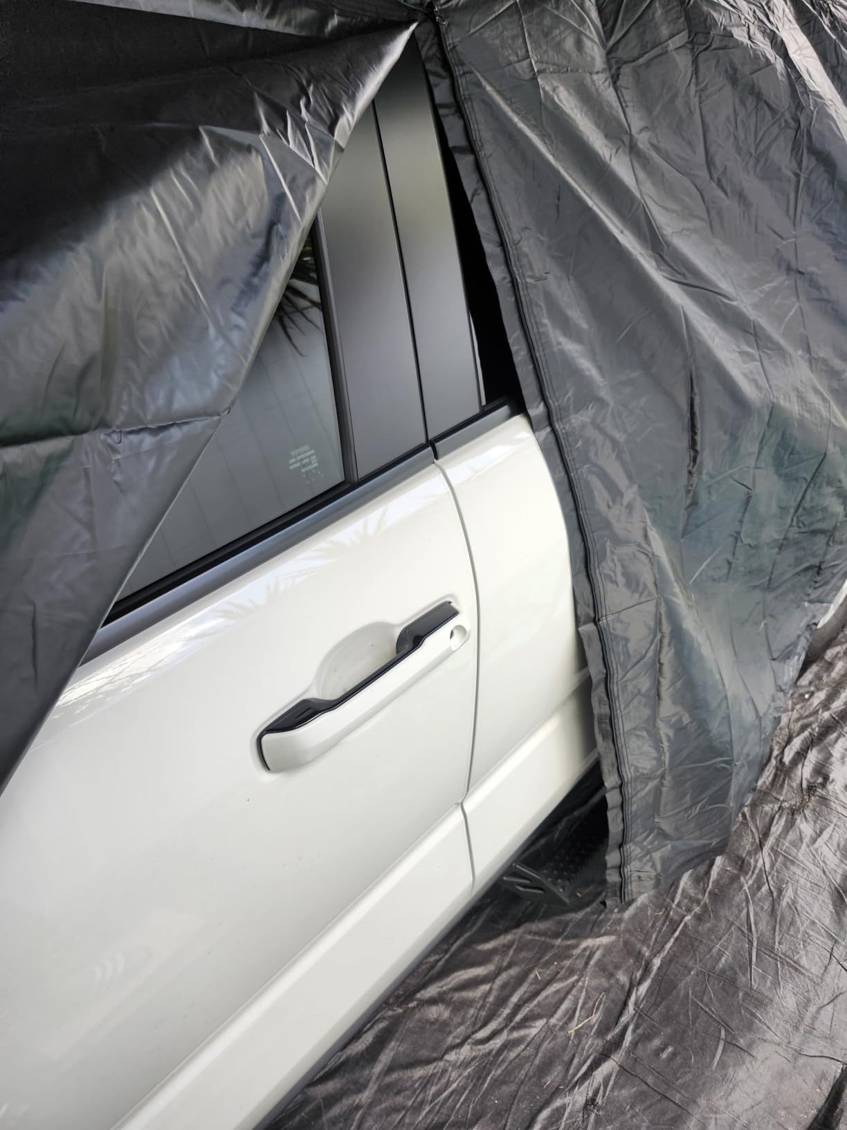 Waterproof Car Cover Fit for Ford Mustang 1994-2026, Chevy Camaro 2010-2026 | Waterproof All Weather Full Exterior Cover Rain Hail Sun Protector Car Cover with Door Zipper customer photo 2