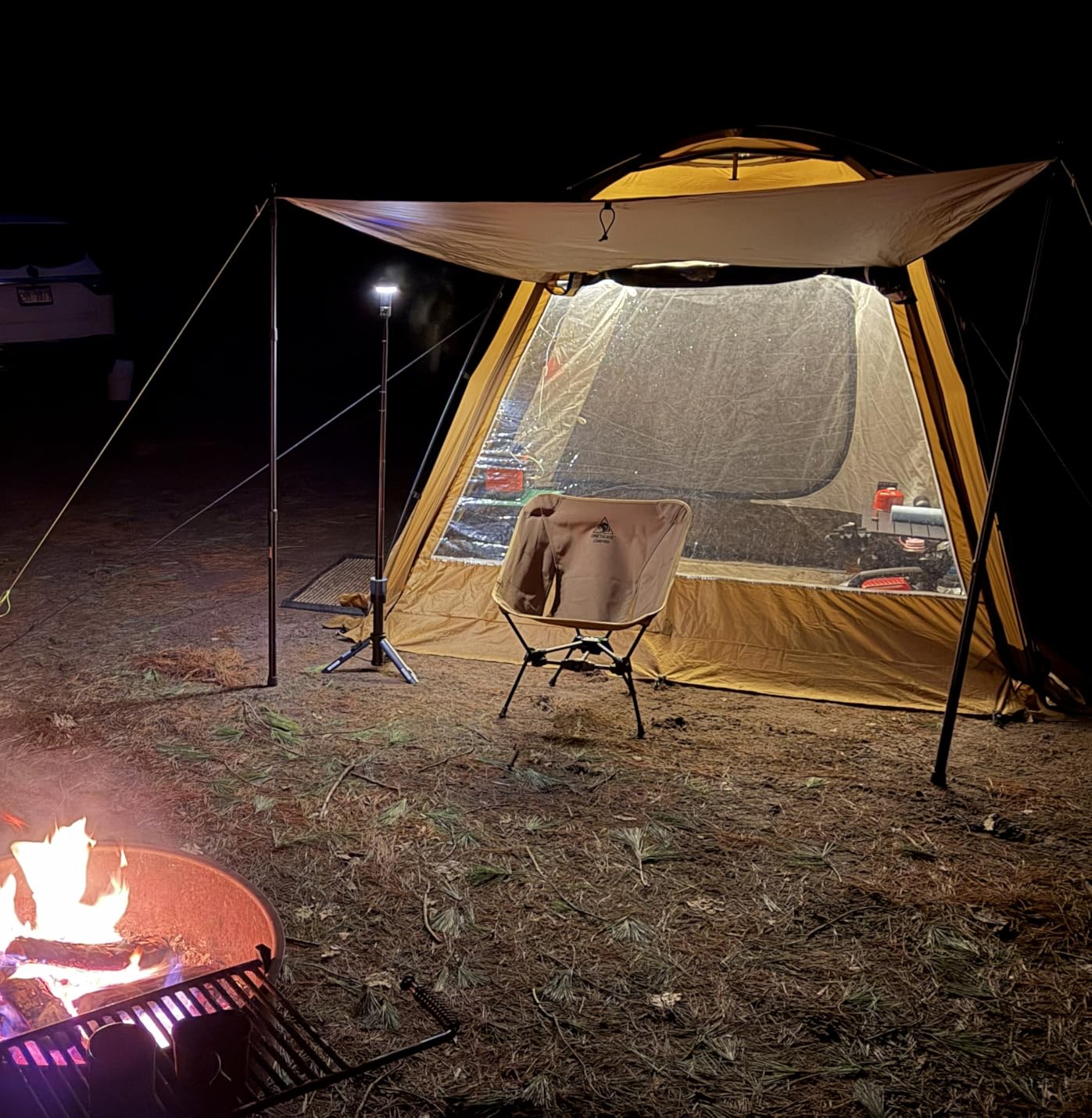 ONETIGRIS Tigerblade Camping Chair, Lightweight Folding Backpacking Hiking Chair, Compact Portable 330 lbs Capacity customer photo 1