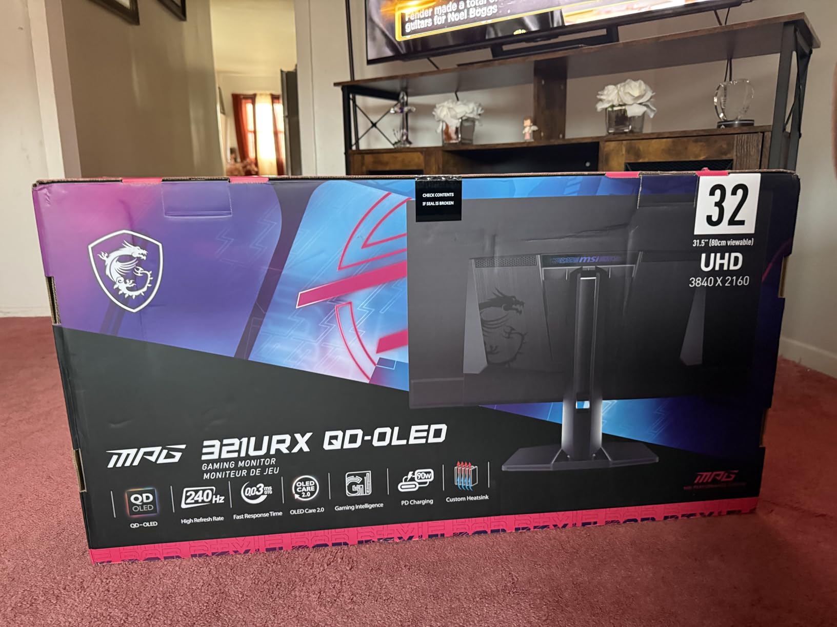 msi MPG 321URX QD-OLED, 32