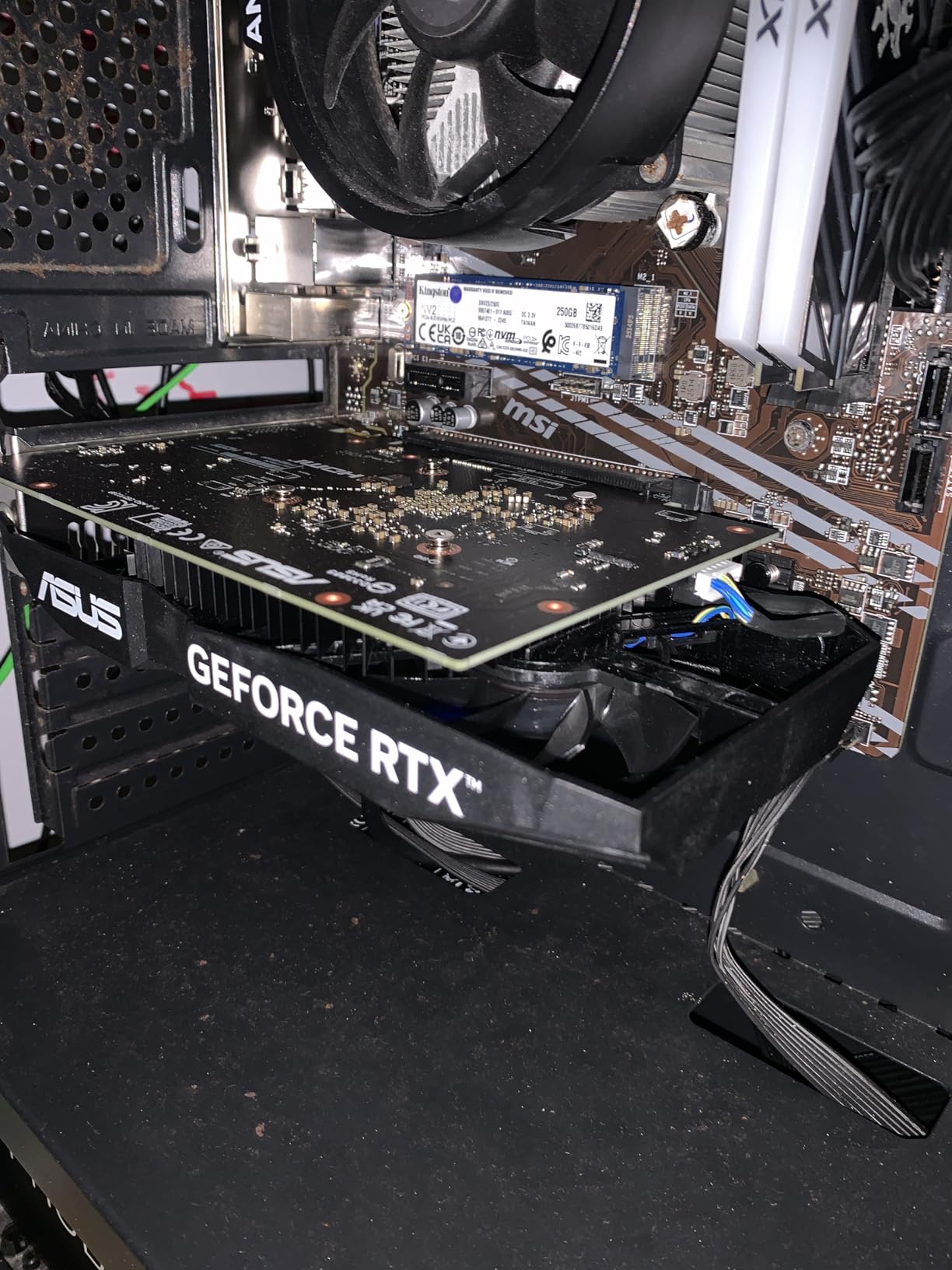 ASUS Dual GeForce RTX 3050 6GB GDDR6 OC Edition Gaming Graphics Card customer photo 1