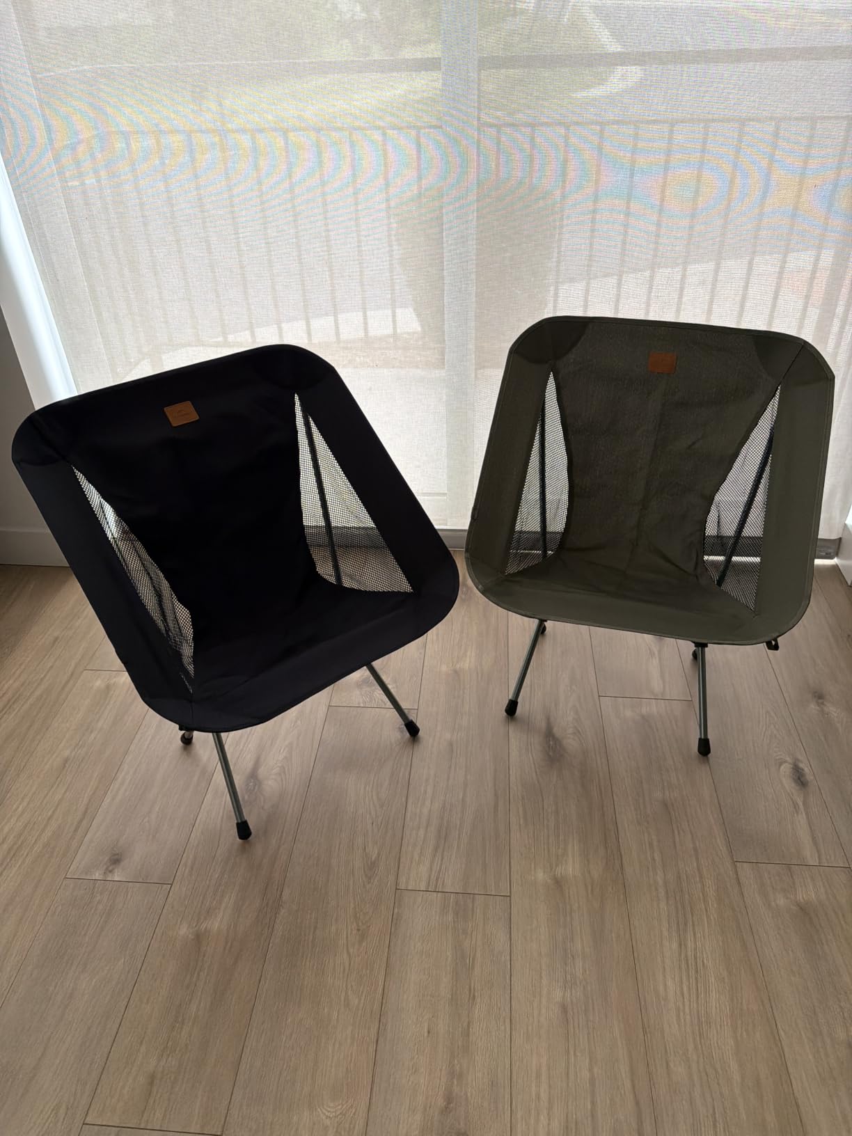 Naturehike YL08 Ultralight Camping Chair - Only 2.12 LBS, Anti-Sinking Feet | Portable Lightweight Backpacking Chair, Breathable Side Mesh, Quick-Setup Shock-Cord Foldable Frame customer photo 1