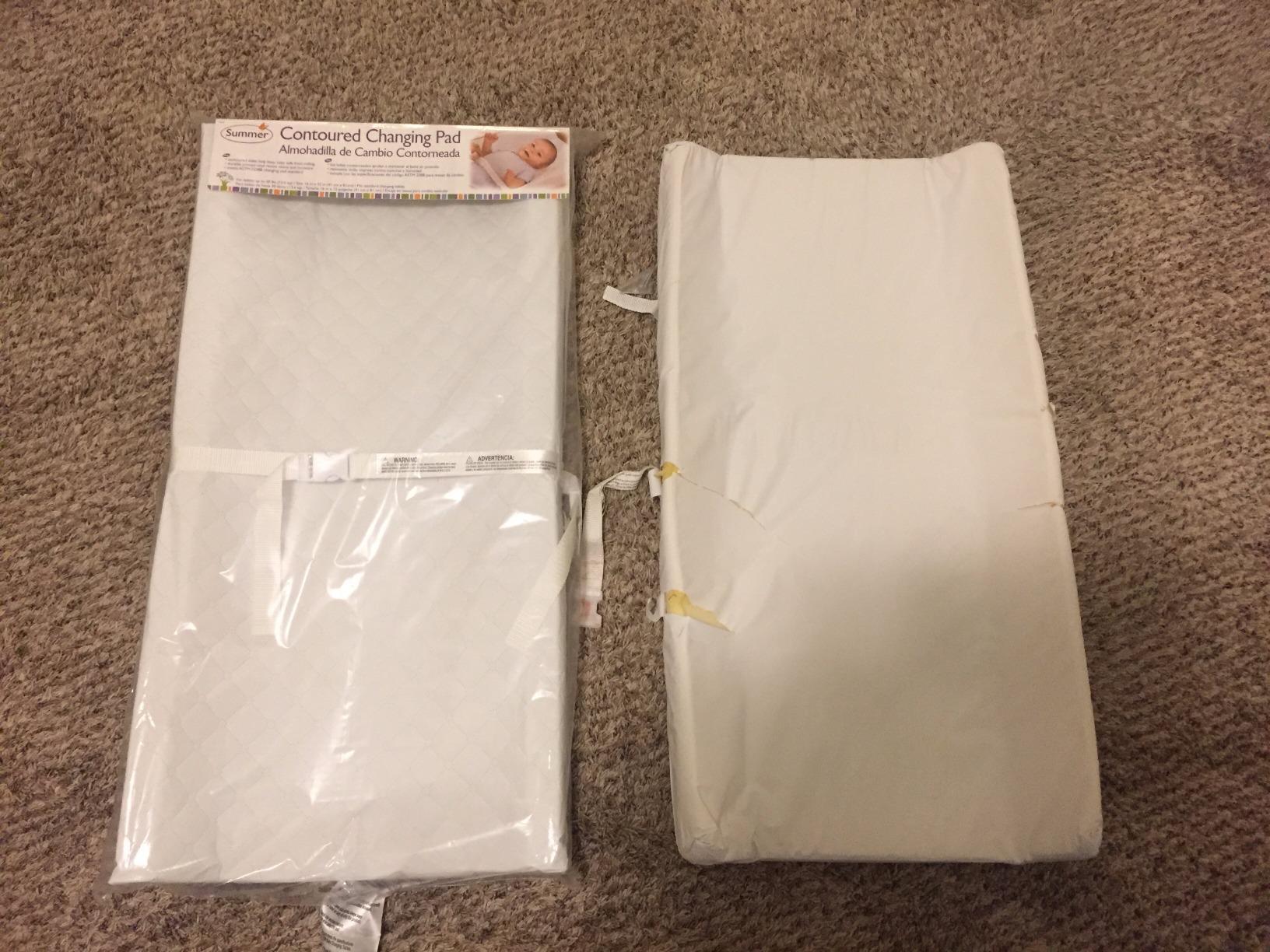 Ingenuity Contoured Changing Pad - Includes Waterproof Changing Liner and Safety Fastening Strap with Quick-Release Buckle customer photo 2