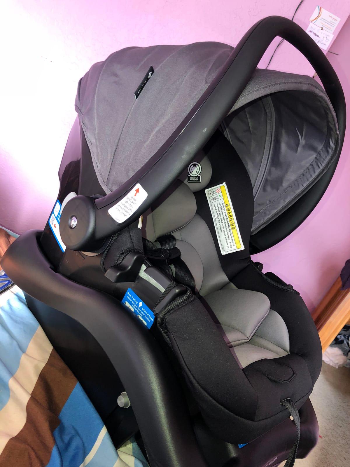 Safety 1st OnBoard FLX Infant Car Seat with Base, Lightweight Baby Car Seat for Travel, Monument 4 customer photo 2