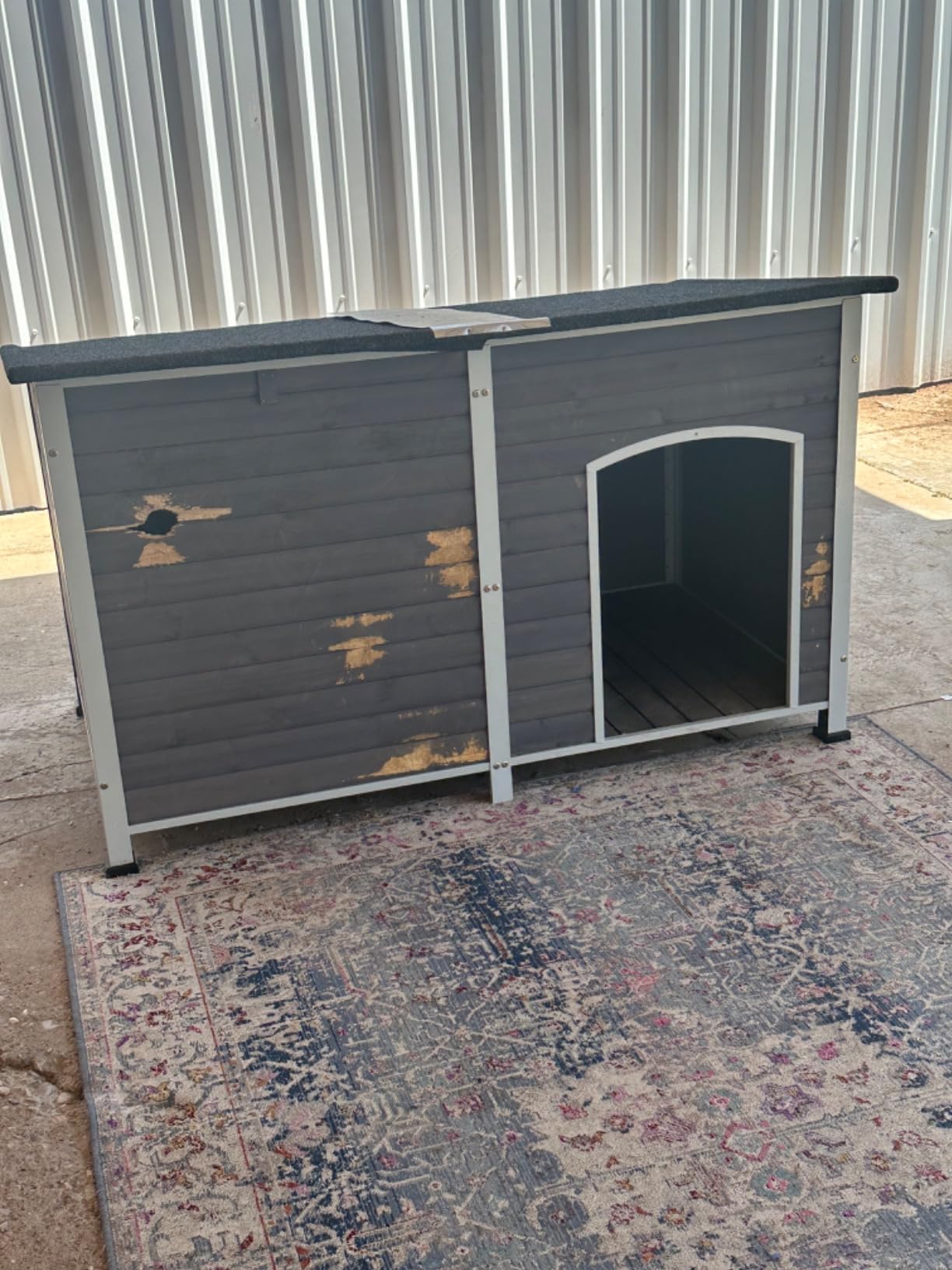 Aivituvin Outdoor Heated Dog House 59