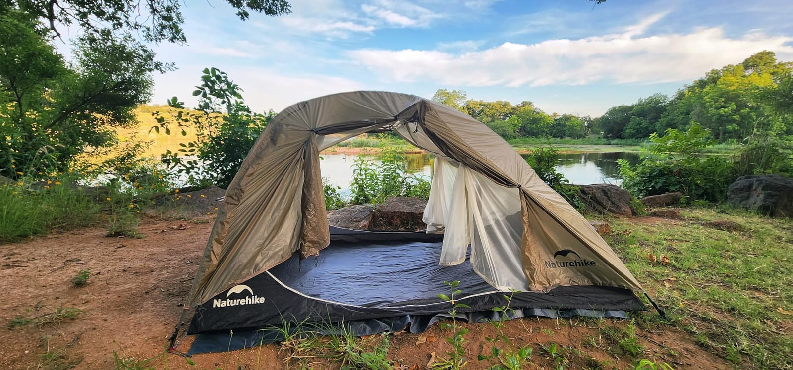 Naturehike Star River UL 2 Person Backpacking Tent, Double Layer Waterproof Two Person Tents, Lightweight Backpacking Cycling 2 Person Tent customer photo 1