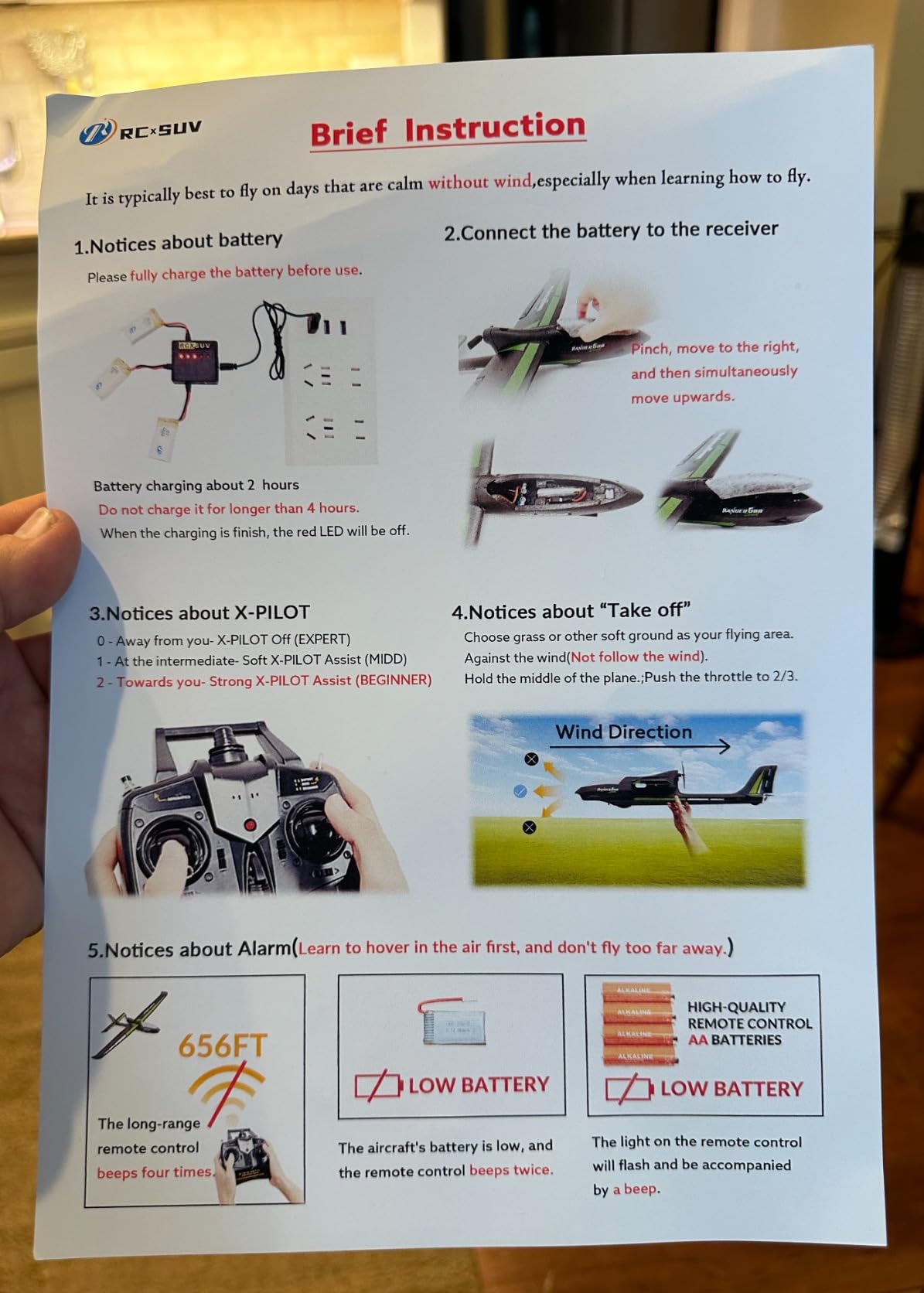 VOLANTEXRC New Version RC Plane, Remote Control Airplane for Adults, 4-Channel RC Plane with Durable Foam Construction, 3 Flight Modes, One-Key Stunts, Comprehensive Accessories Kit, 23.6x18.1 inches, RTF customer photo 1